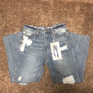 S.O.N.G. “Straight Fit” “High Rise” Jeans